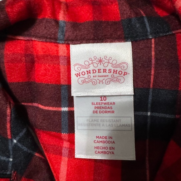 Wondershop Red and Black Checkered Family Matching Pajama Set - Picture 5 of 5